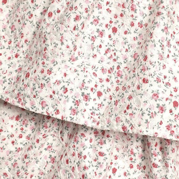 NWT Lulus Top Tier Babe Pink Floral Embroidered Sleeveless Midi Dress (size SM) - Picture 6 of 11